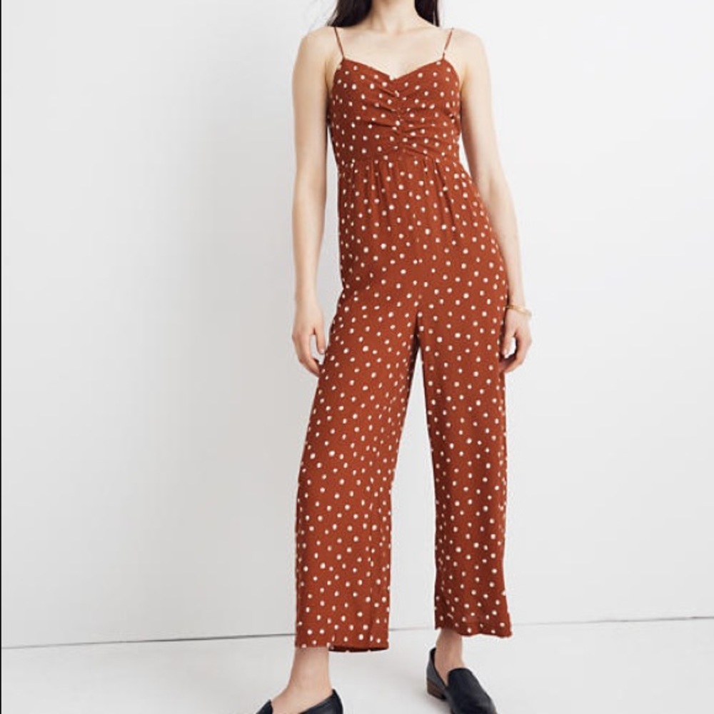 NWT Madewell polka dot jumpsuit size 4